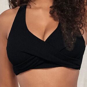 Pacifica Black Mirabella Bikini Top